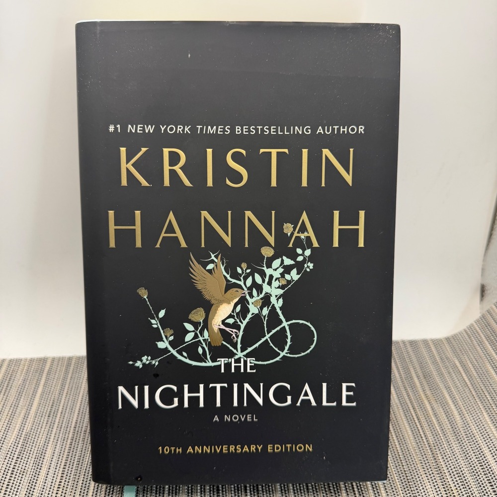 The Nightingale Kristin Hannah 10th Anniversary Deluxe Edition Hardcover Book